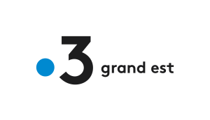 Logo France 3 Grand Est couleur noir