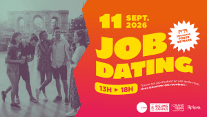 Job Dating 8ème édition, rendez-vous au Village Etudiant 2 Ecran horizontal Job Dating 2026